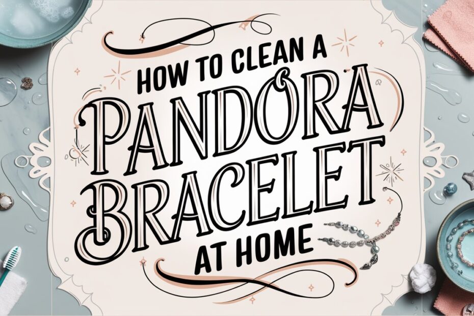 How to Clean a Pandora Bracelet at Home