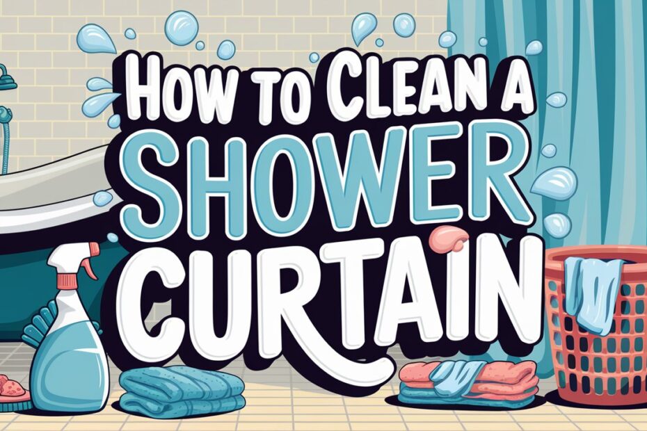 How to Clean a Shower Curtain