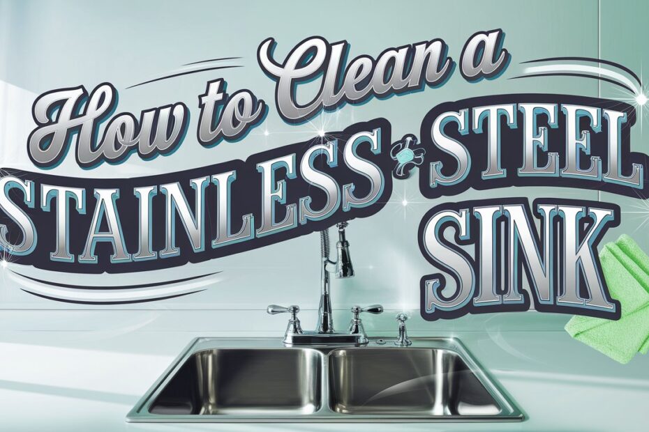 How to Clean a Stainless Steel Sink