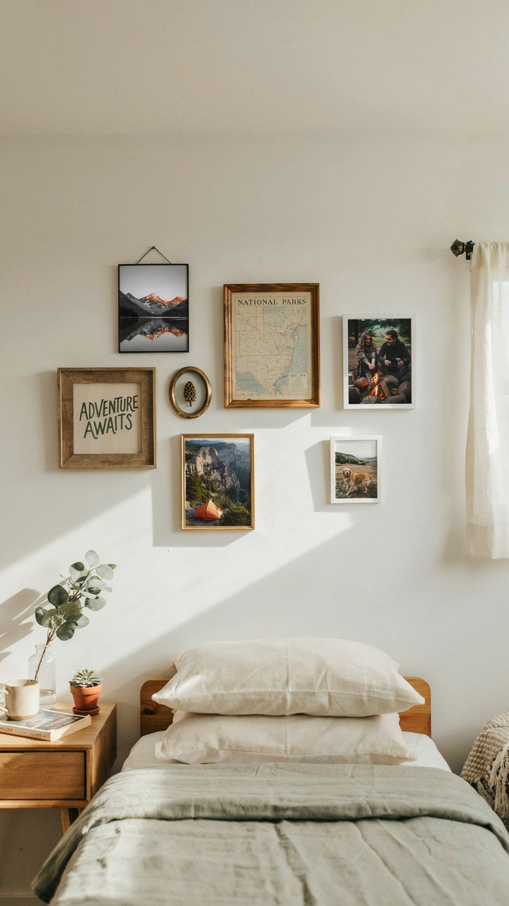 Create a Gallery Wall with Lightweight Frames