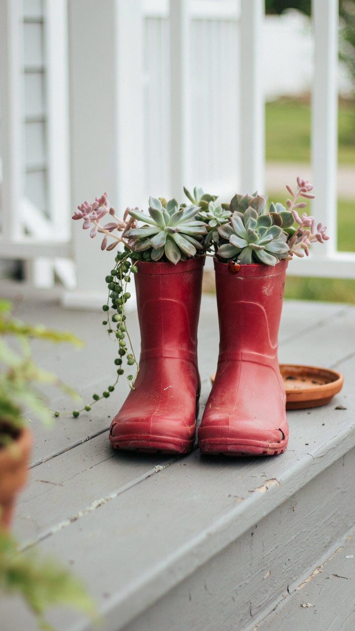 Old Boots and Shoes