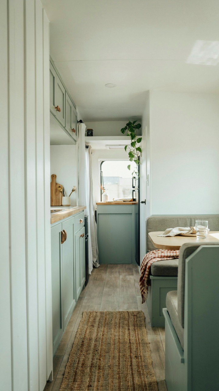 Paint the Interior Walls and Cabinets