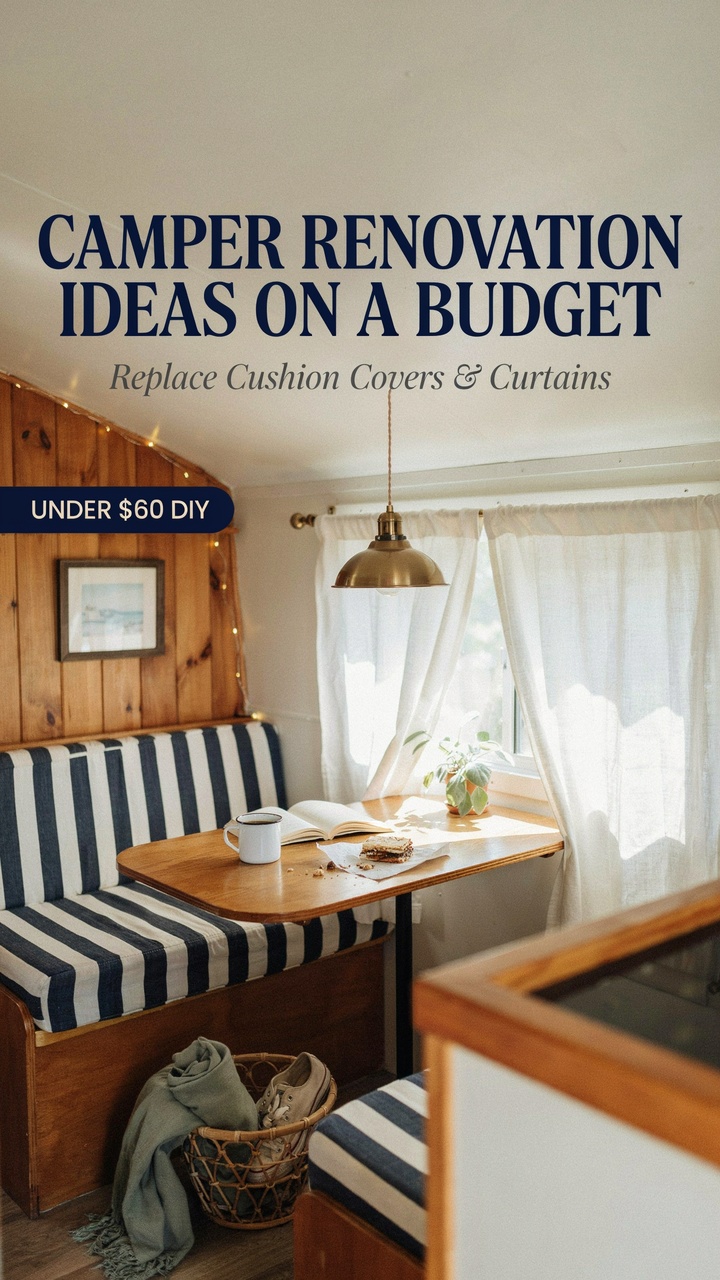 Replace Cushion Covers and Curtains