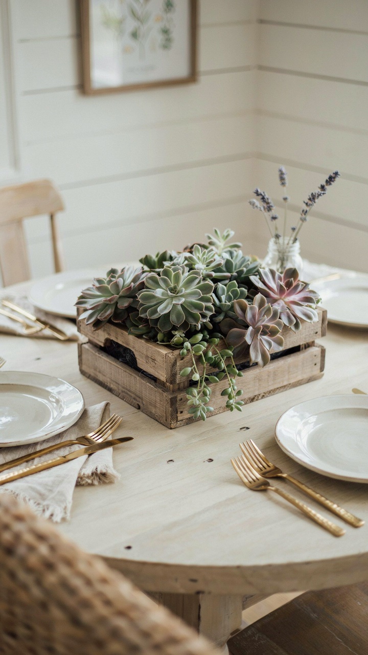 The Classic Rustic Farmhouse Succulent Box