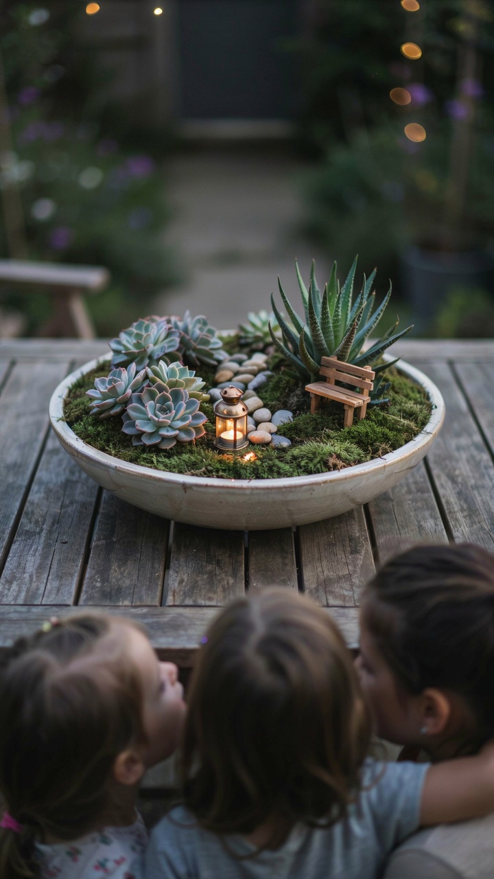 The Fairy Garden Shallow Bowl