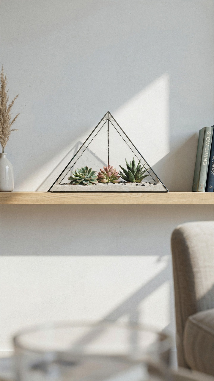 The Glass Terrarium Succulent Garden