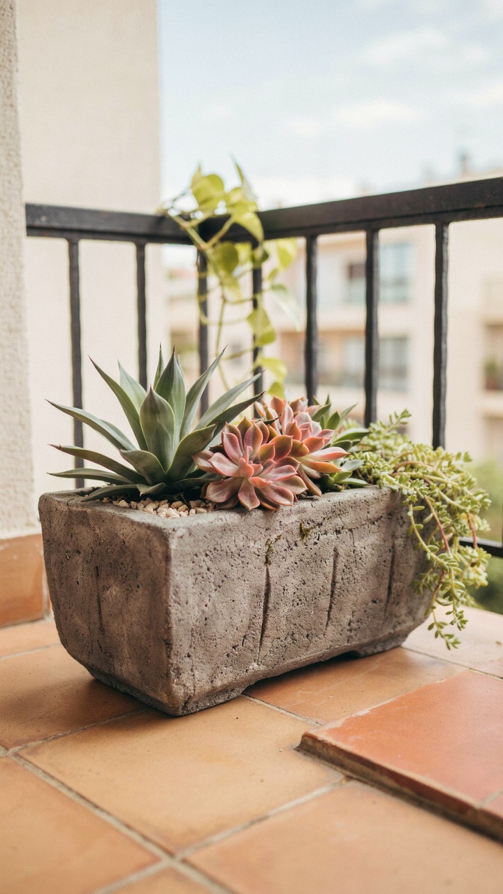 The Hypertufa Trough Planter
