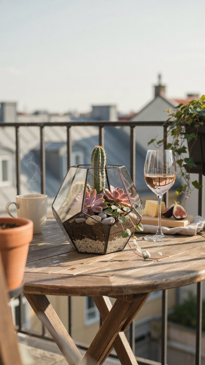 The Succulent Terrarium as an Outdoor Centrepiece