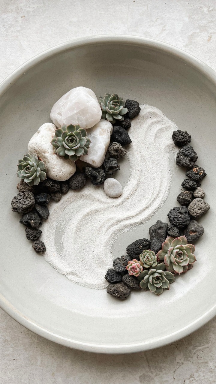 The Succulent and Rock Garden Bowl