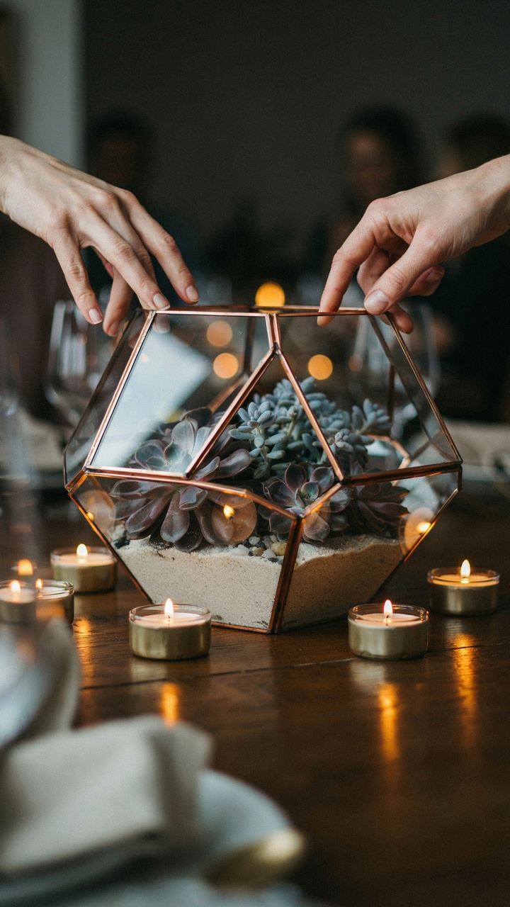 The Terrarium Globe Centerpiece