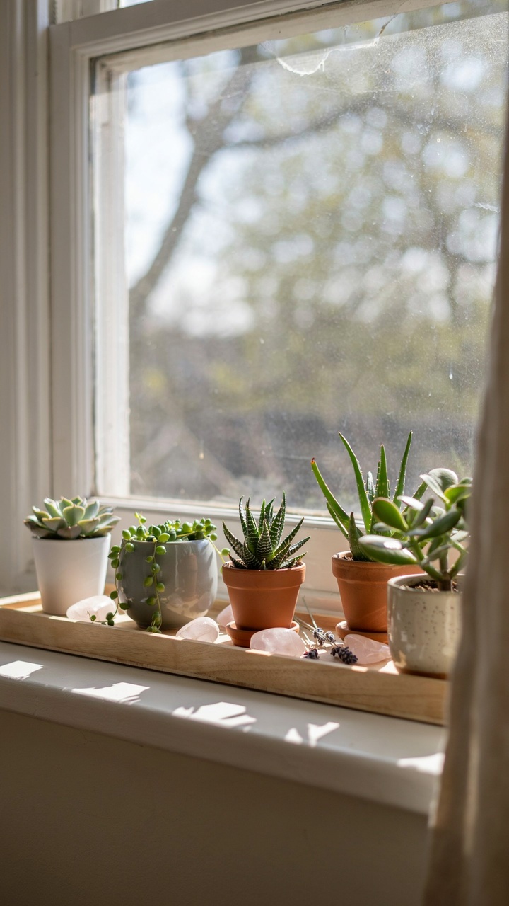 The Windowsill Succulent Tray Garden